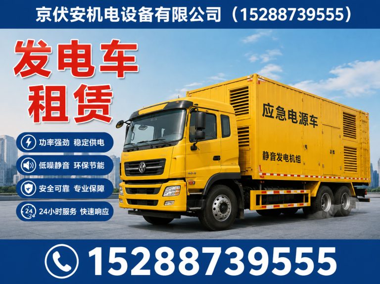 黔南发电车出租展示图